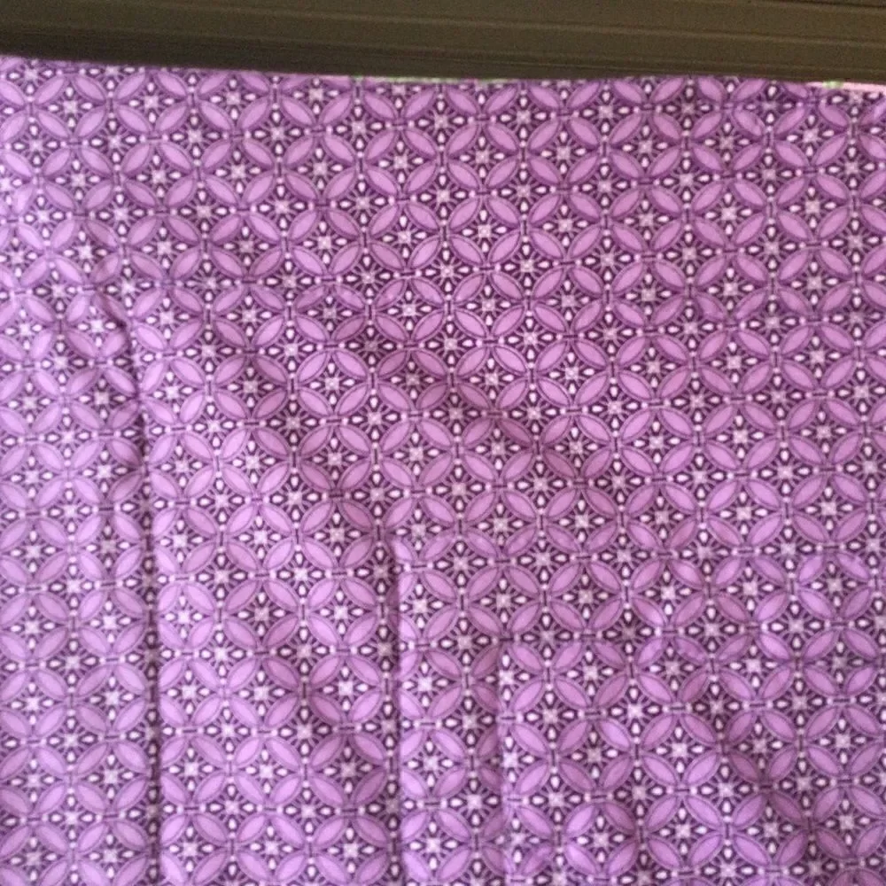 Handmade Quilt. Lilacs